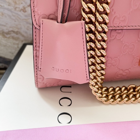 Gucci Guccissima Medium Padlock Chain Shoulder Bag - Picture 6 of 12
